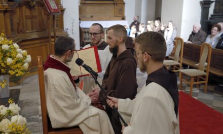 Śluby wieczyste br. Andrzeja Basisty